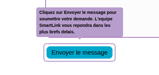 Klicken Sie auf Nachricht senden, um Ihre Anfrage einzureichen. Das SmartLink-Team wird Ihnen so schnell wie möglich antworten.